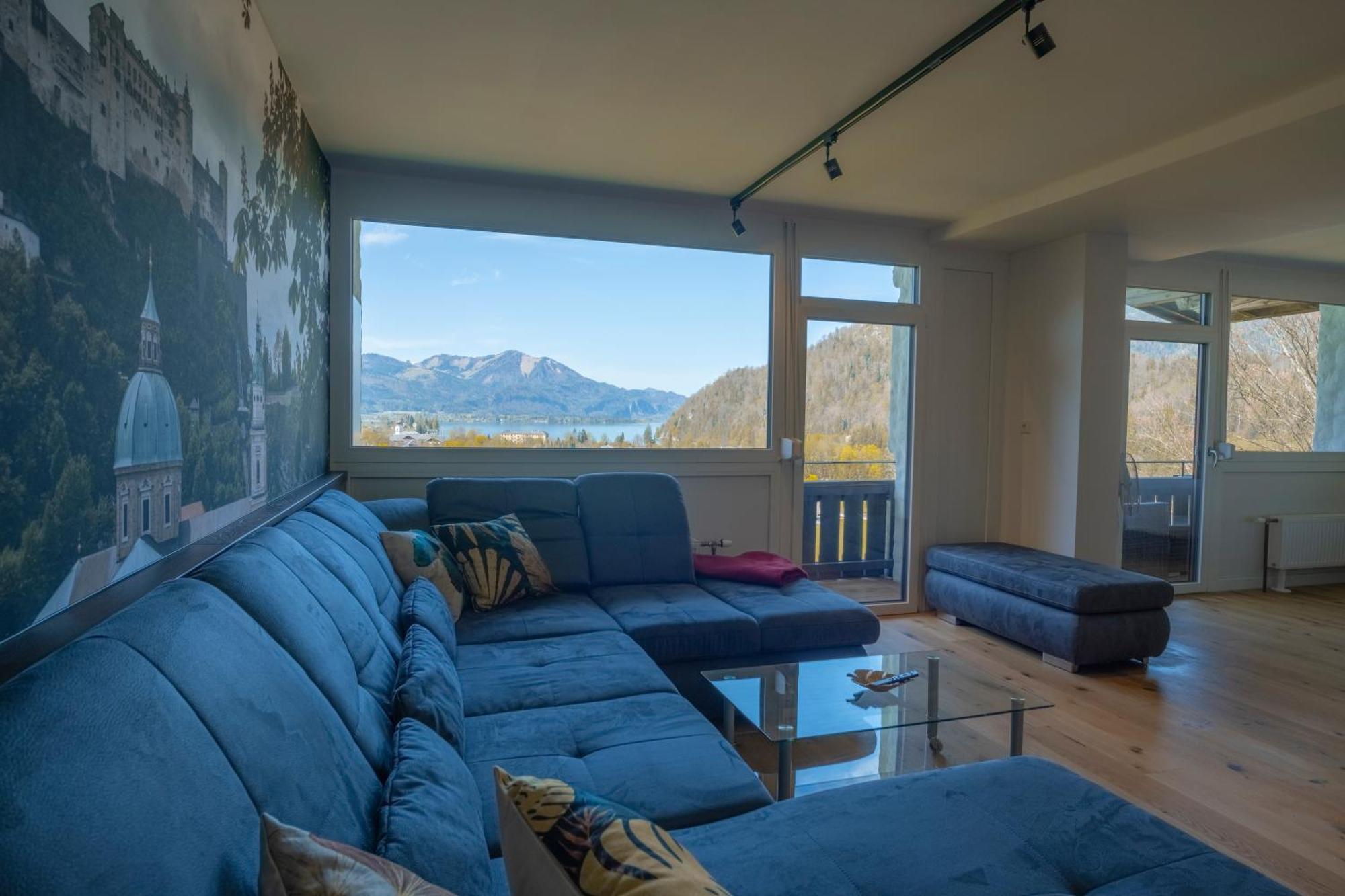 Wolfgangsee Appartements Strobl Bagian luar foto