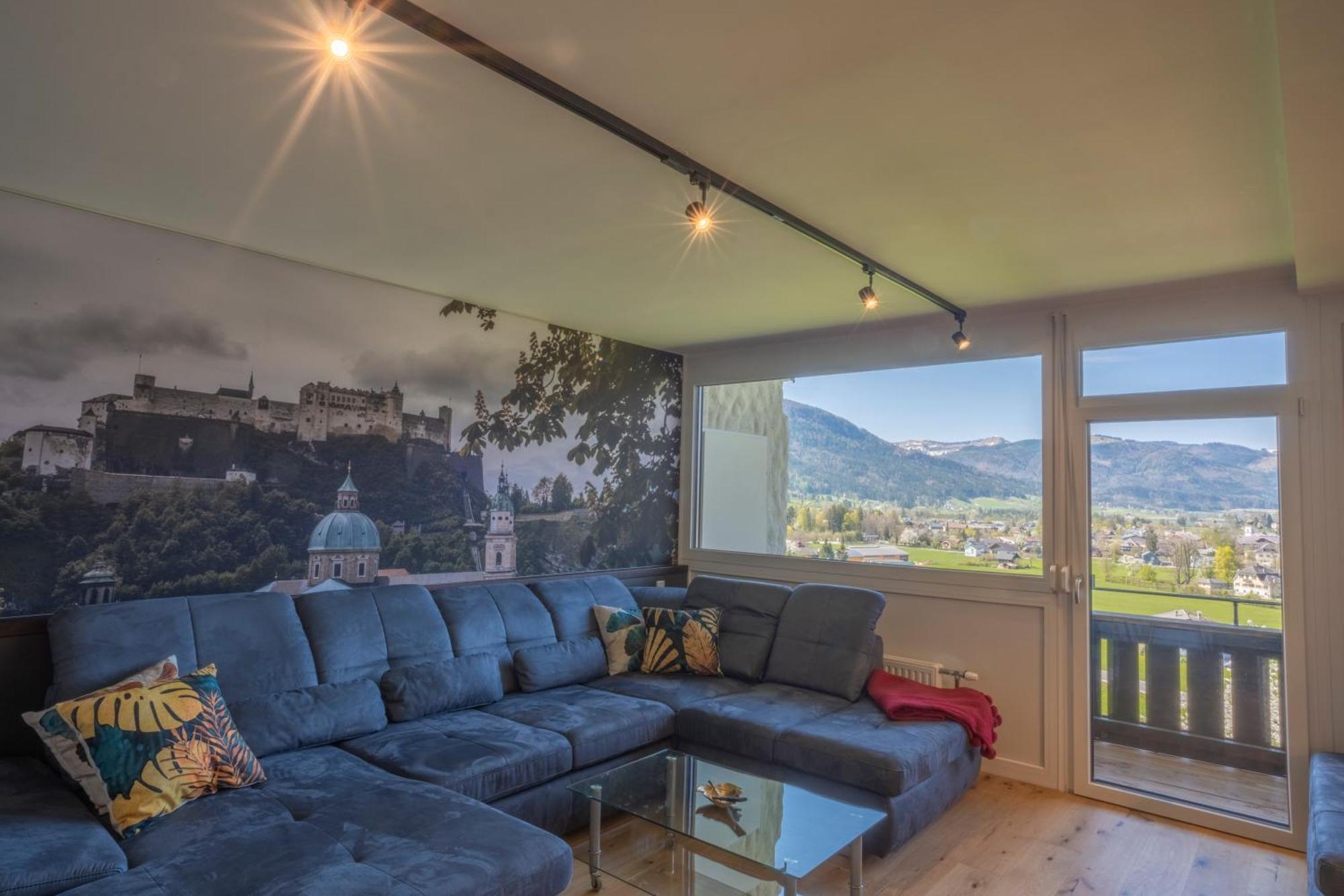 Wolfgangsee Appartements Strobl Bagian luar foto