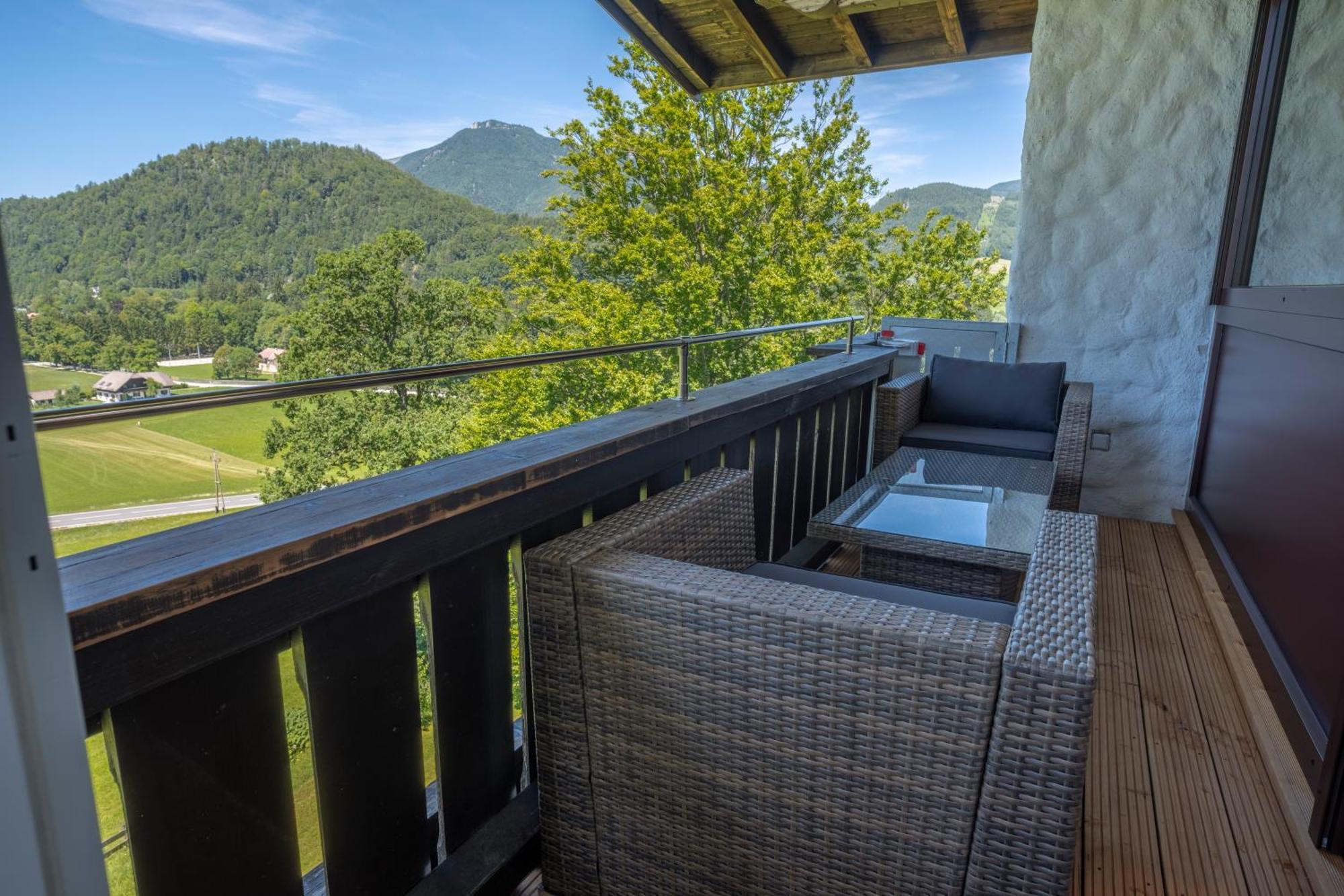 Wolfgangsee Appartements Strobl Bagian luar foto