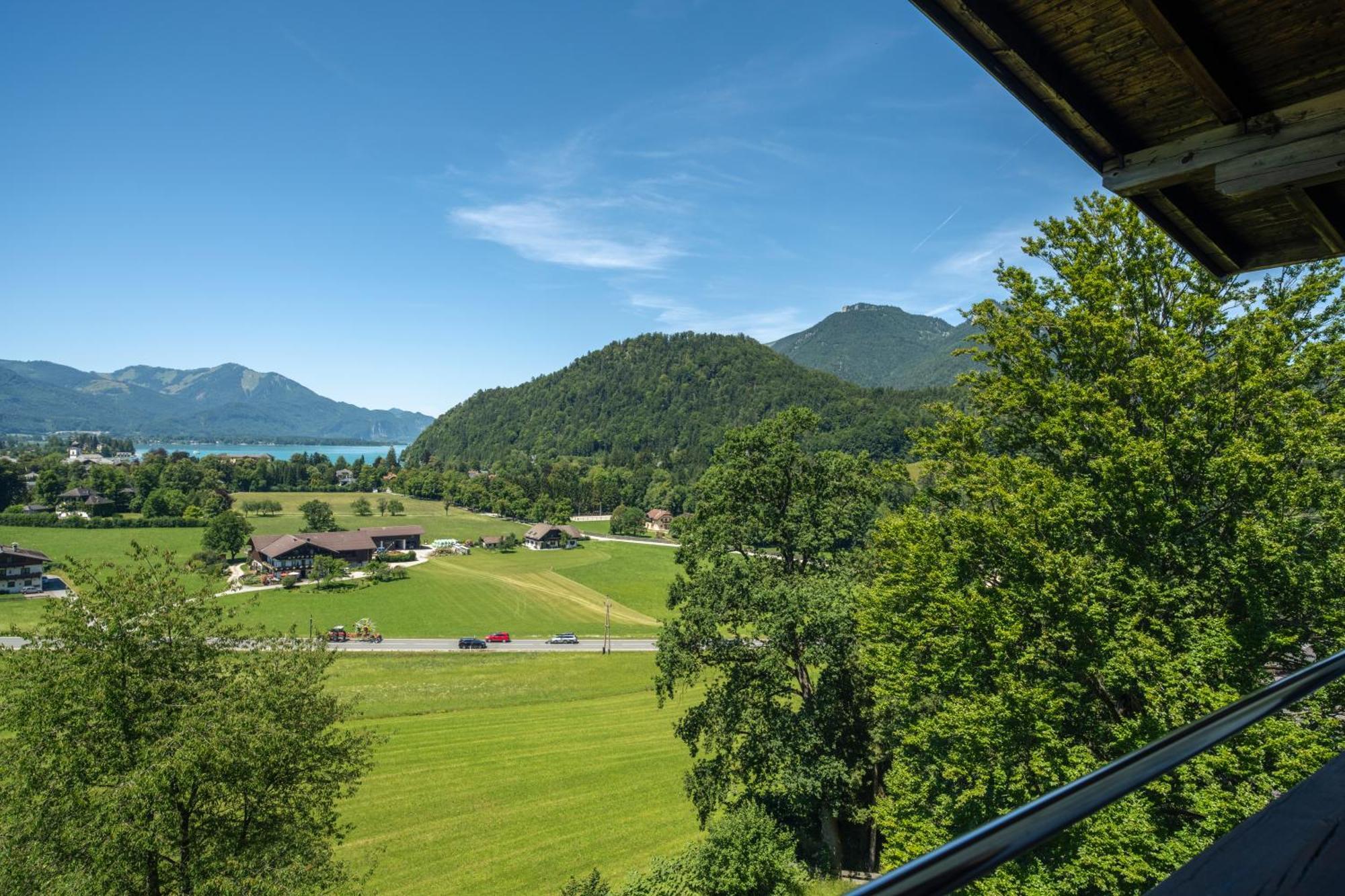 Wolfgangsee Appartements Strobl Bagian luar foto